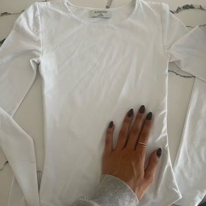 Babaton body suit white XXS white barely worn